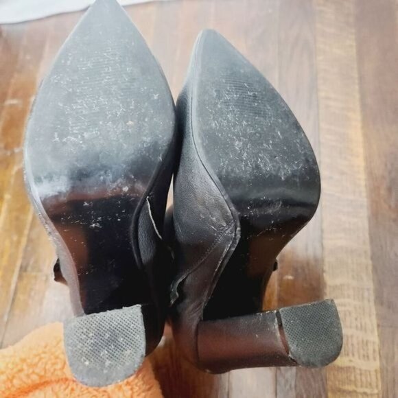 Steve Madden Janicee Black Double Zipper Ankle Boot 7.5 M - Picture 15 of 16